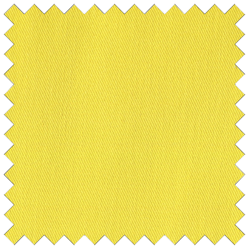 Bright Yellow Poly Cotton